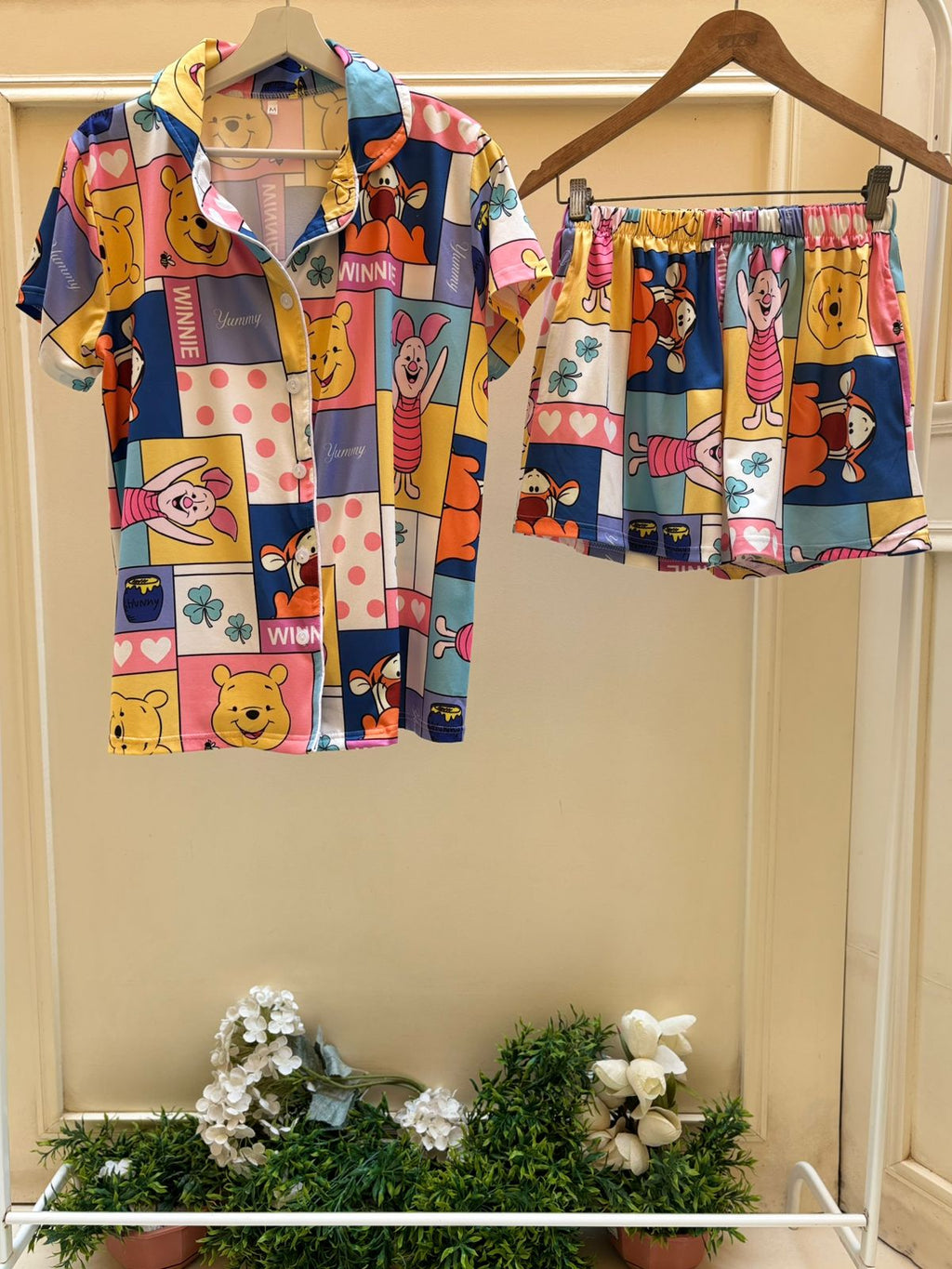 Winnie the pooh half sleeves set