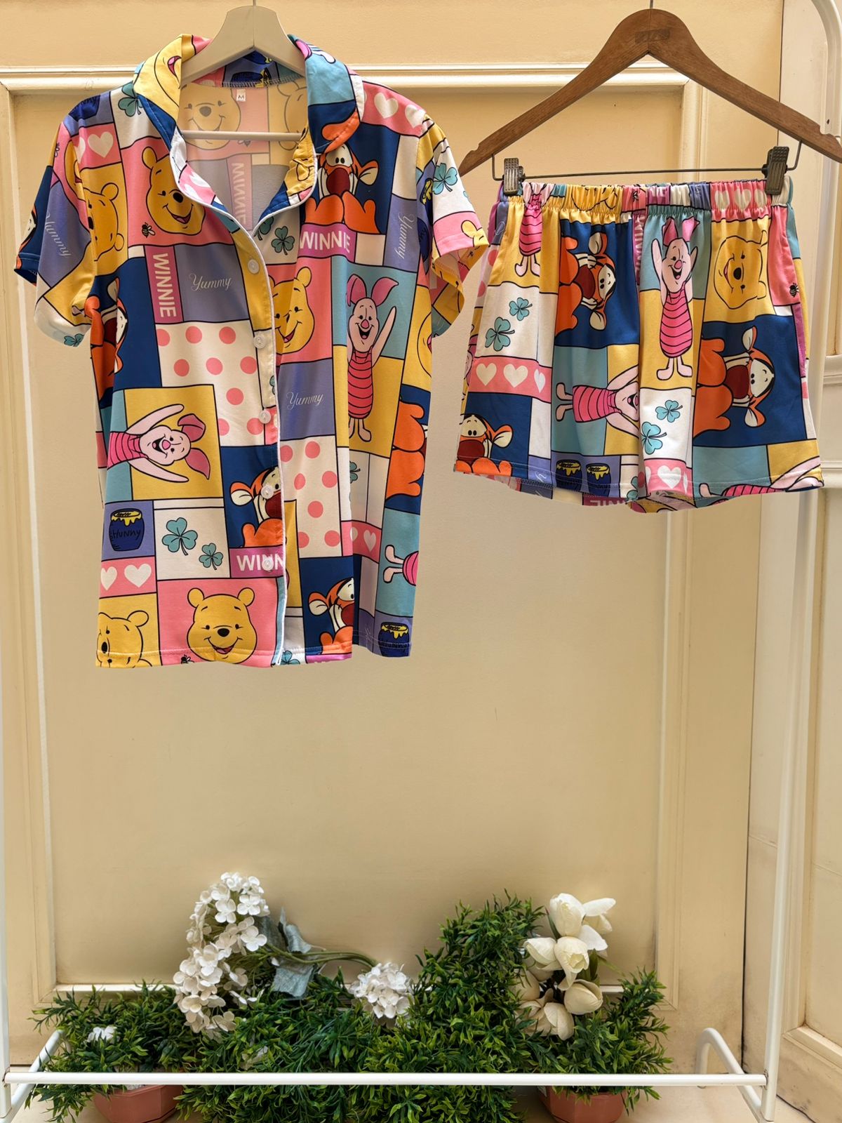 Winnie the pooh half sleeves set