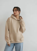 Beige hoodie
