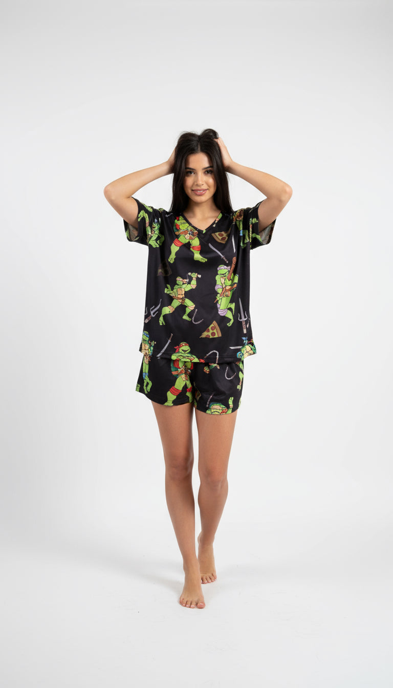 Ninja turtles half sleeves set