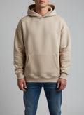 Beige hoodie