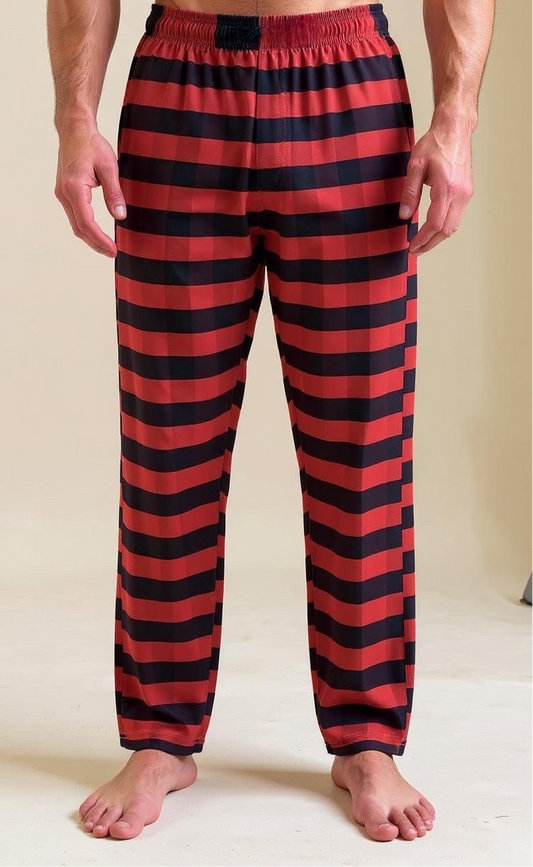 Red black pants only