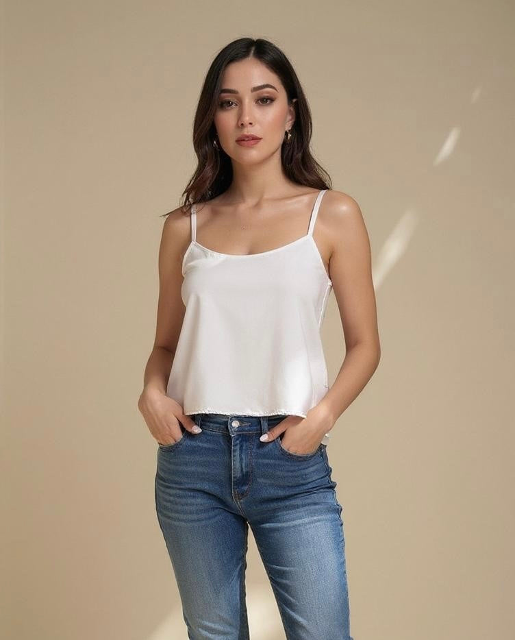 White cut top