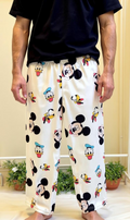 White disney pants only men