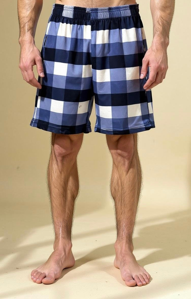 Blue careaux short only