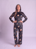 Black disney velvet set