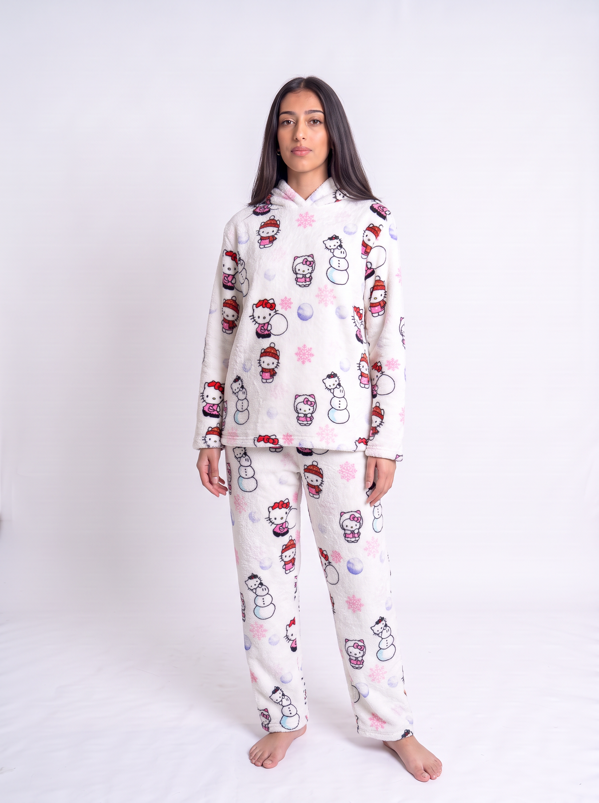 Hello kitty fur set