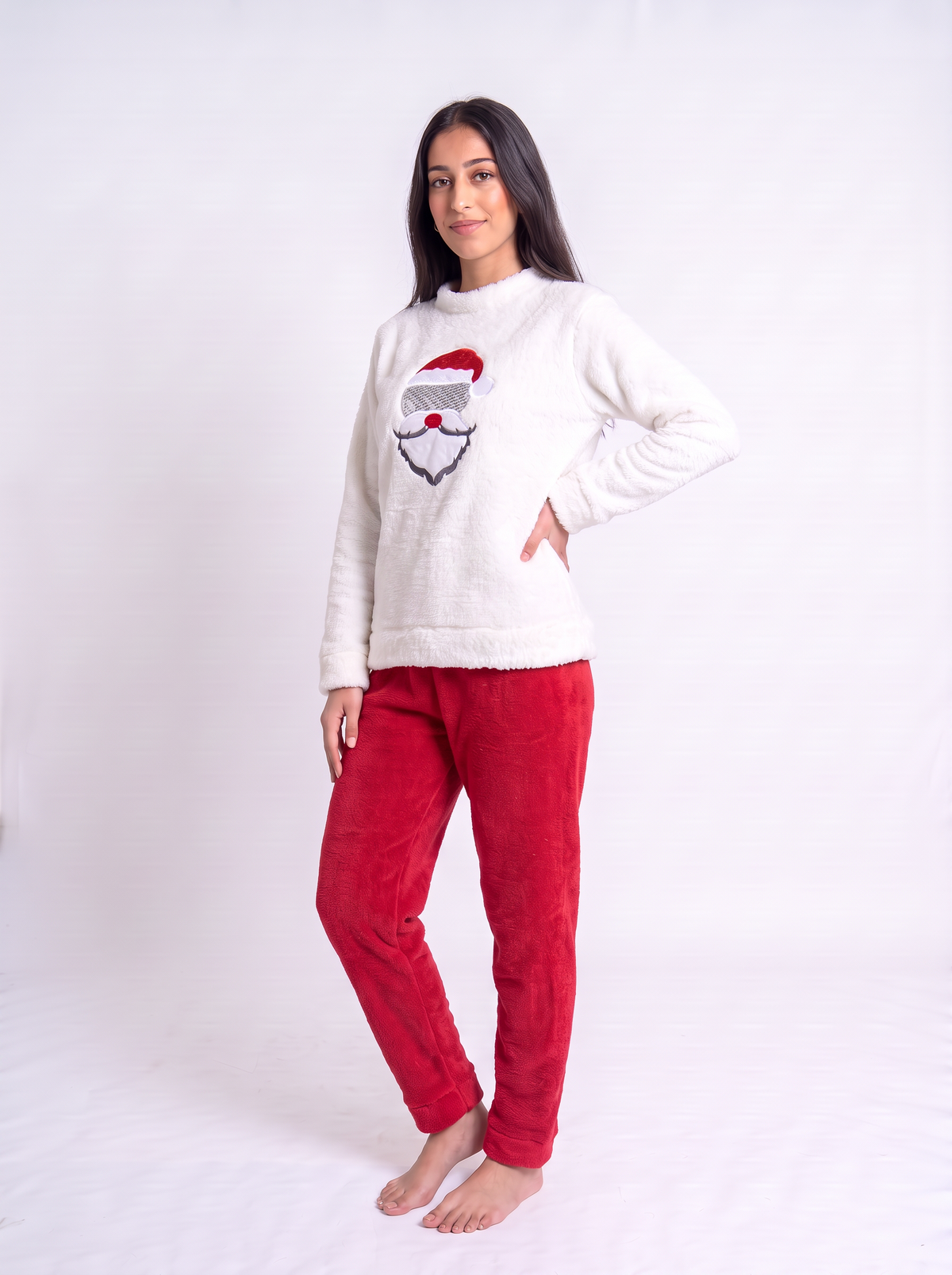 papa noel fur set