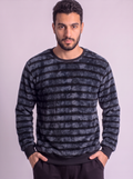 Dark Grey line fur top