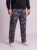 Grey batman velvet pants