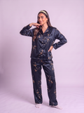 Black Zahra velvet set
