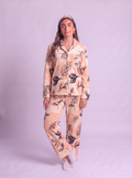 Simon shades fur buttoned set