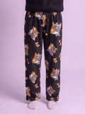 Black tom and jerry fur pants only