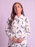 Bugs bunny velvet hoodie only