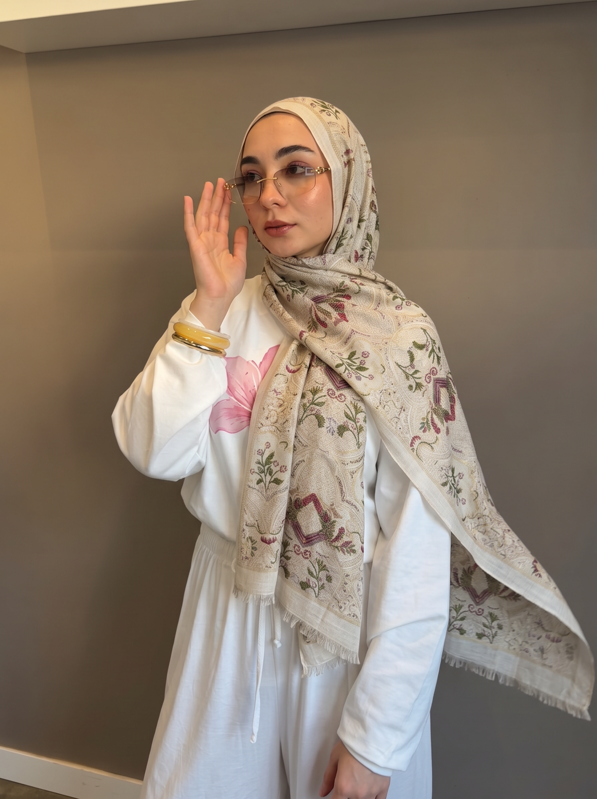 Chiffon infinity Scarf