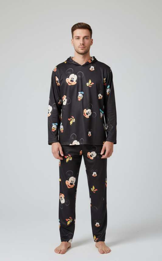 Black disney velvet set