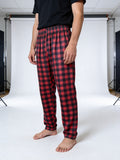 Red careaux pants