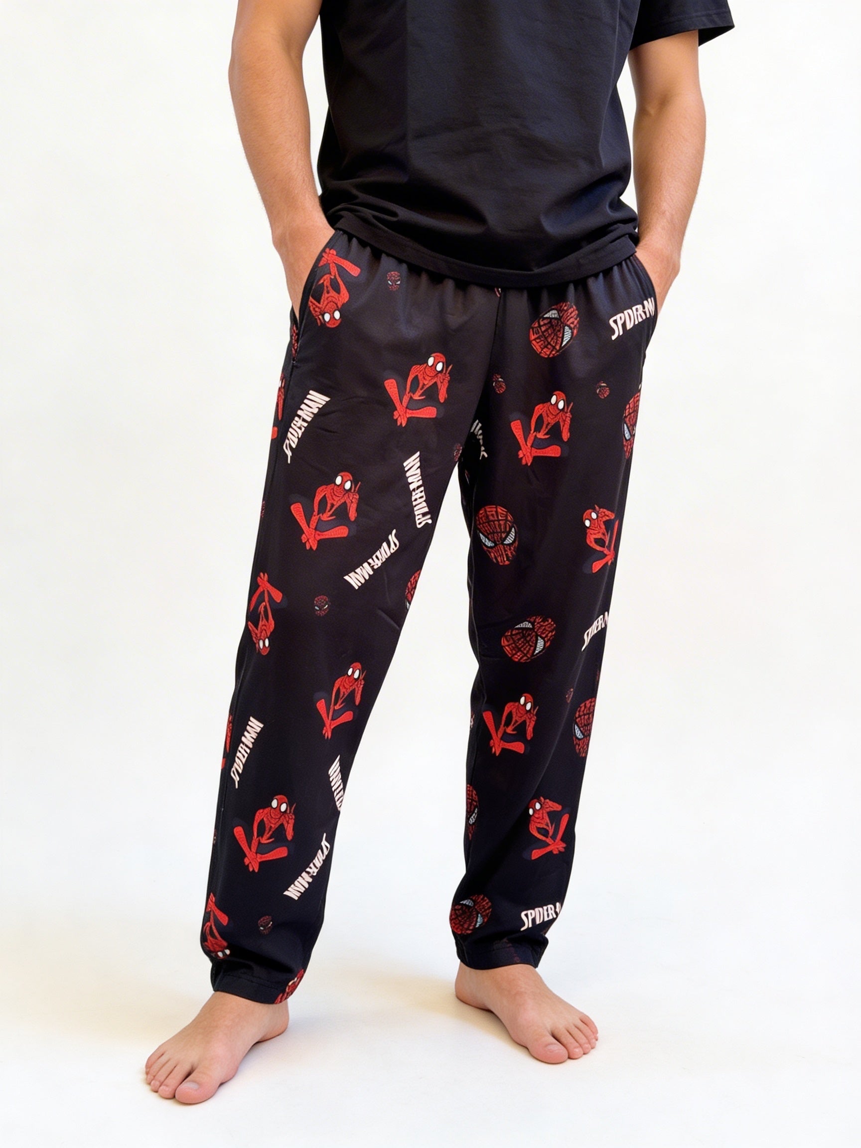 Spiderman pants only