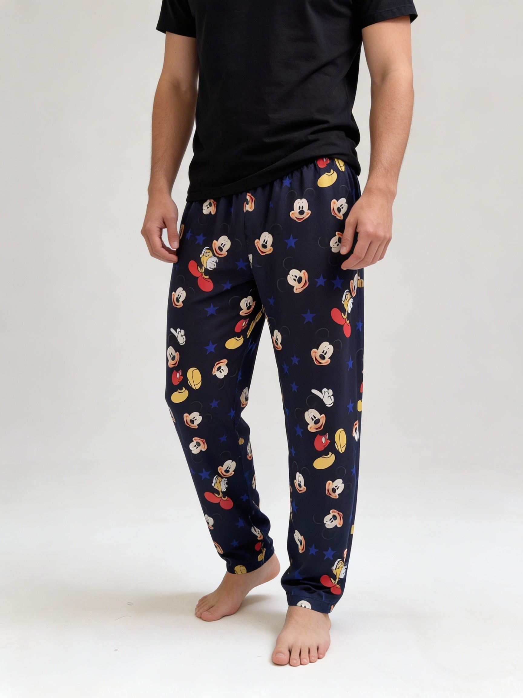 Navy mickey pants only