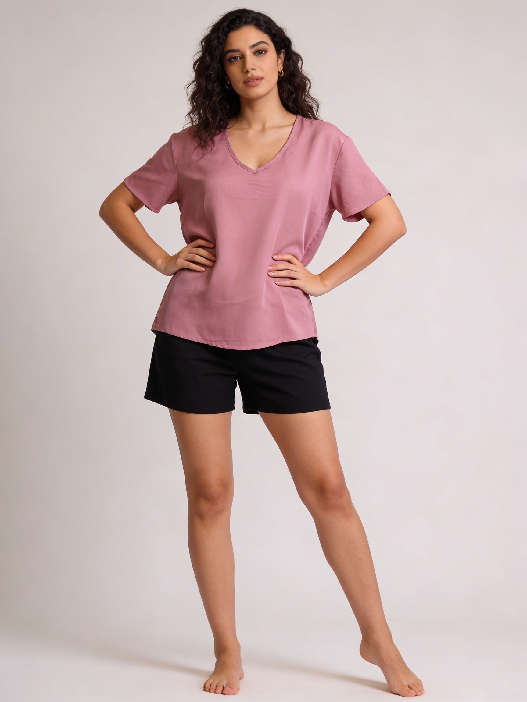Cashmere viscose tshirt