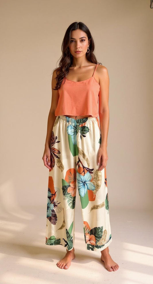 Sahara pants with simon cut top