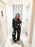 Black disney full sleeves set