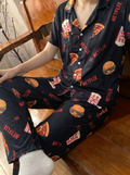 Black Netflix half sleeves set