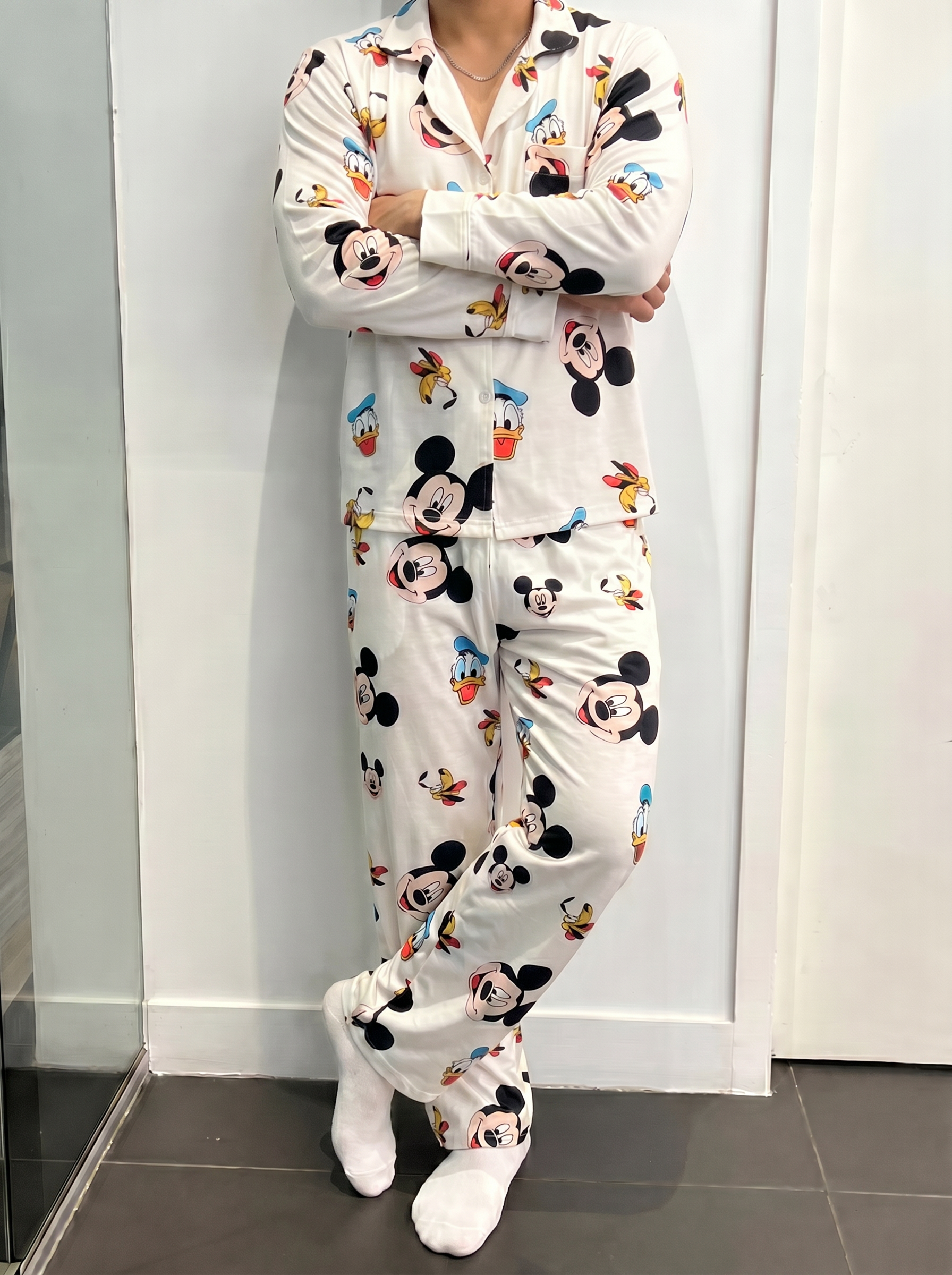 White Disney Full Sleeves set
