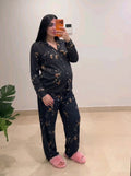 Black zahra full sleeves set