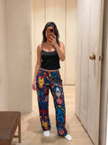 Captain america pants with black cut top