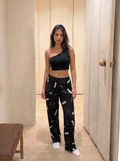 Batman pants with black one shoulder