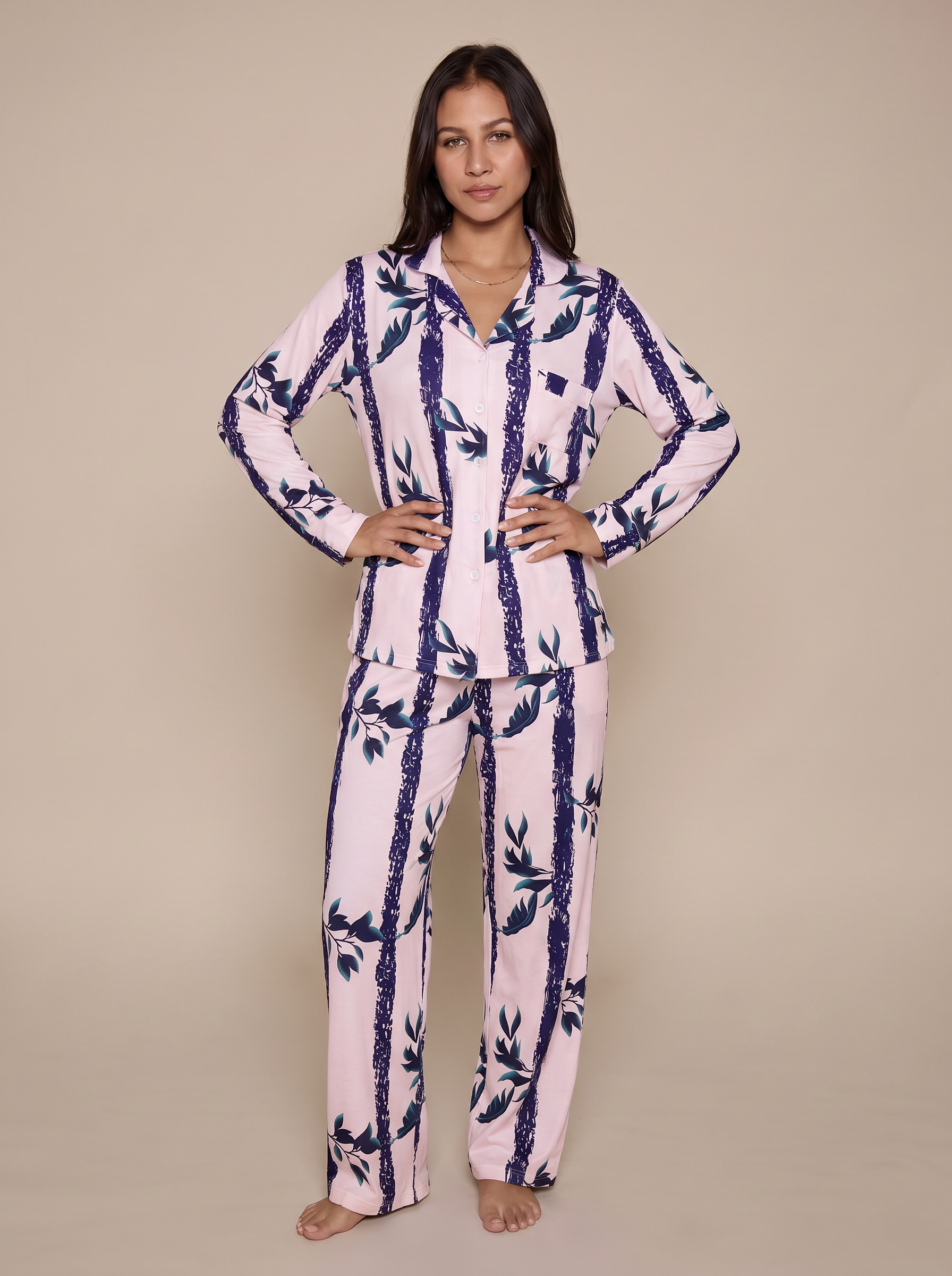 Rose garden buttoned Set