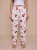 White Netflix pants Only