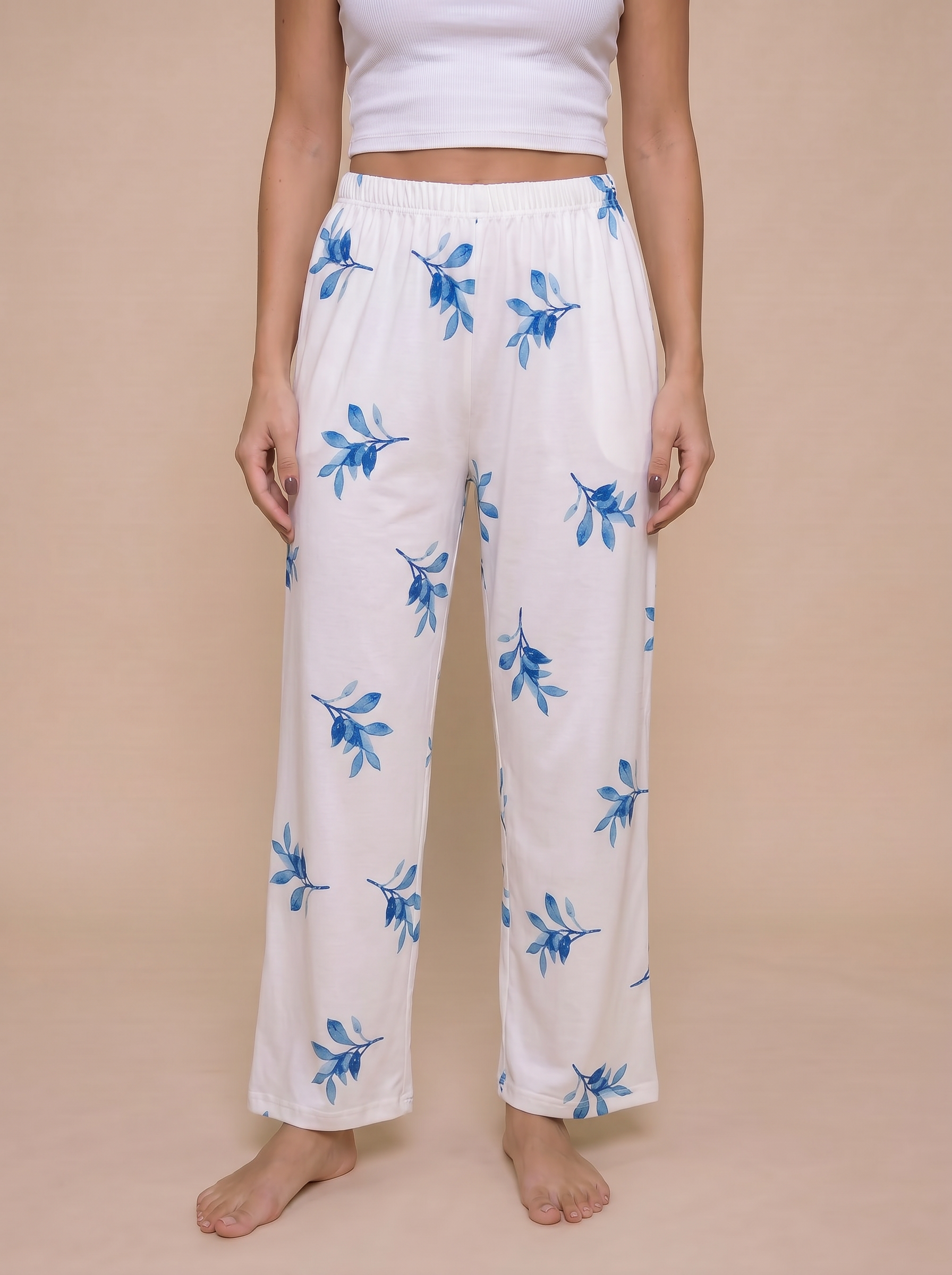Blue branch pants only