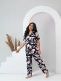 Black rose half sleeves set