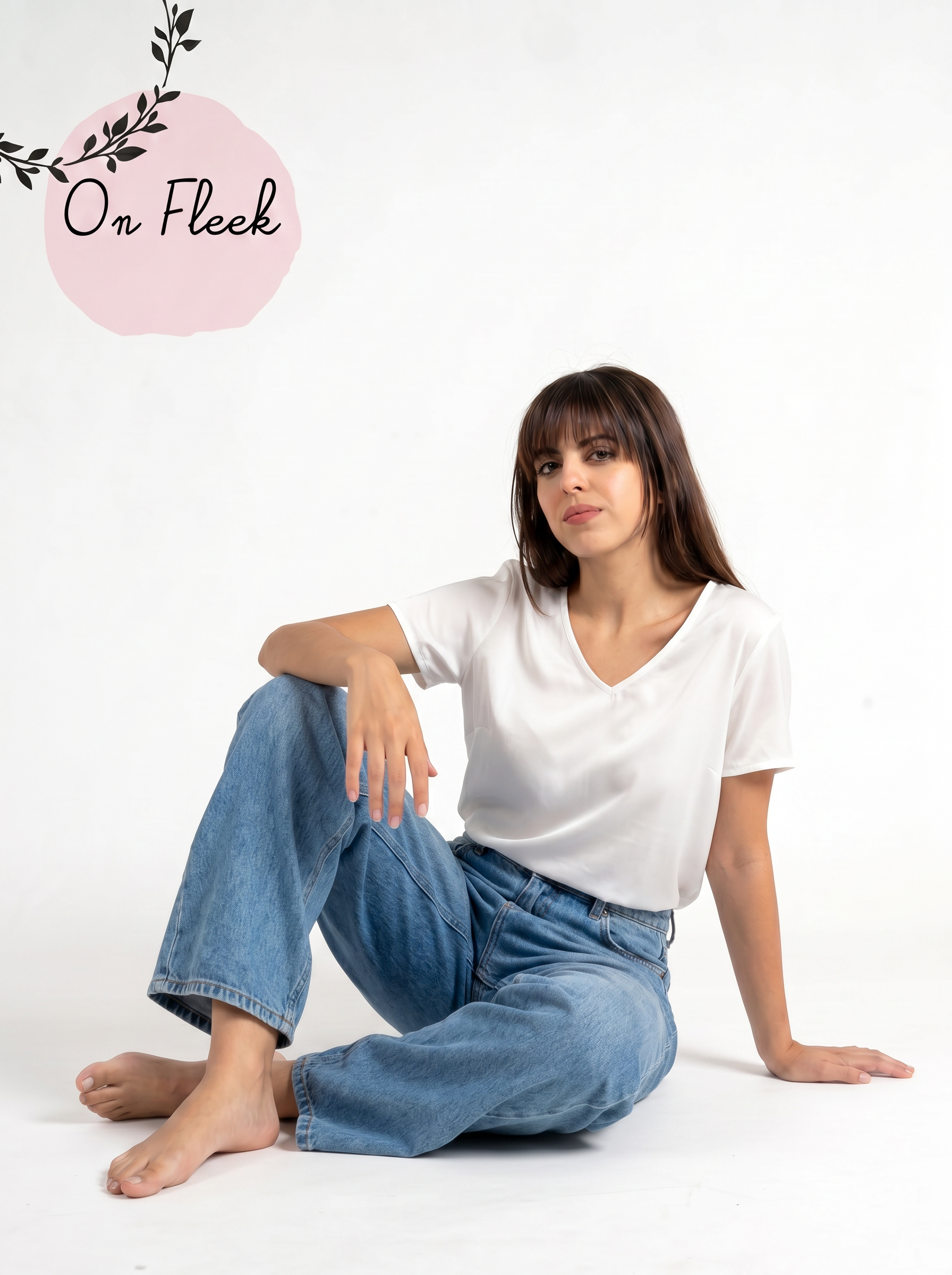 White Tshirt viscose