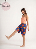 Superman short with light simon cut top