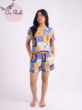 Winnie the pooh half sleeves and short set