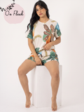 Sahara half sleeves and short set