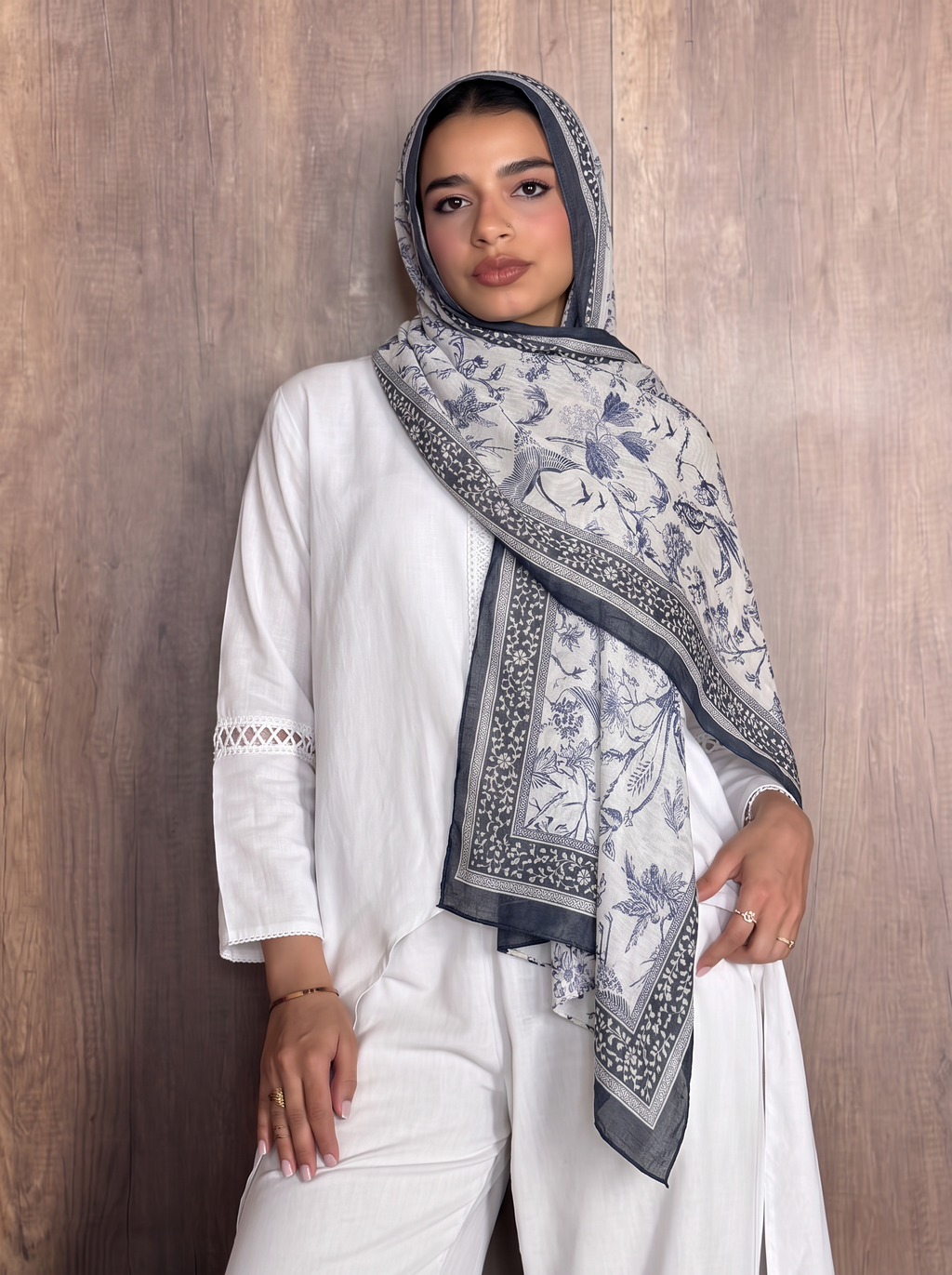 Modal Ocean Treasure scarf