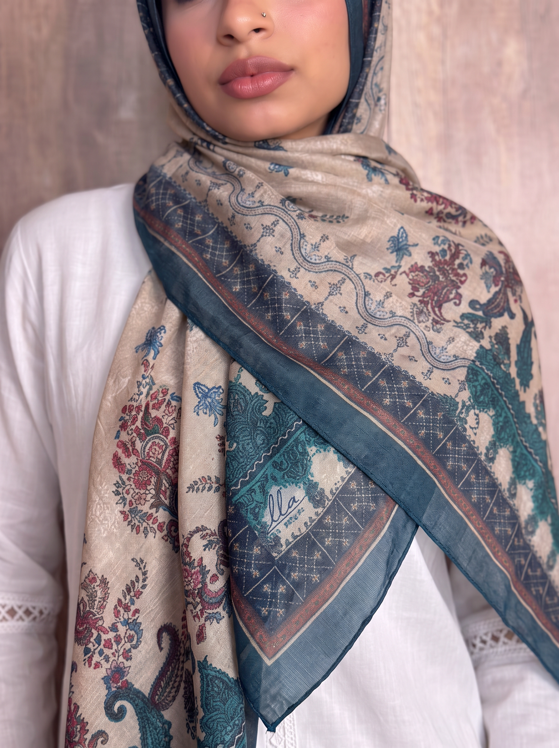 Modal Paisley Scarf