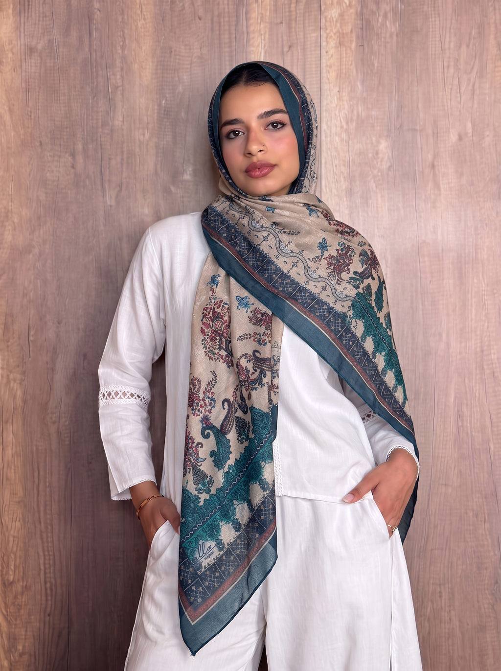 Modal Paisley Scarf