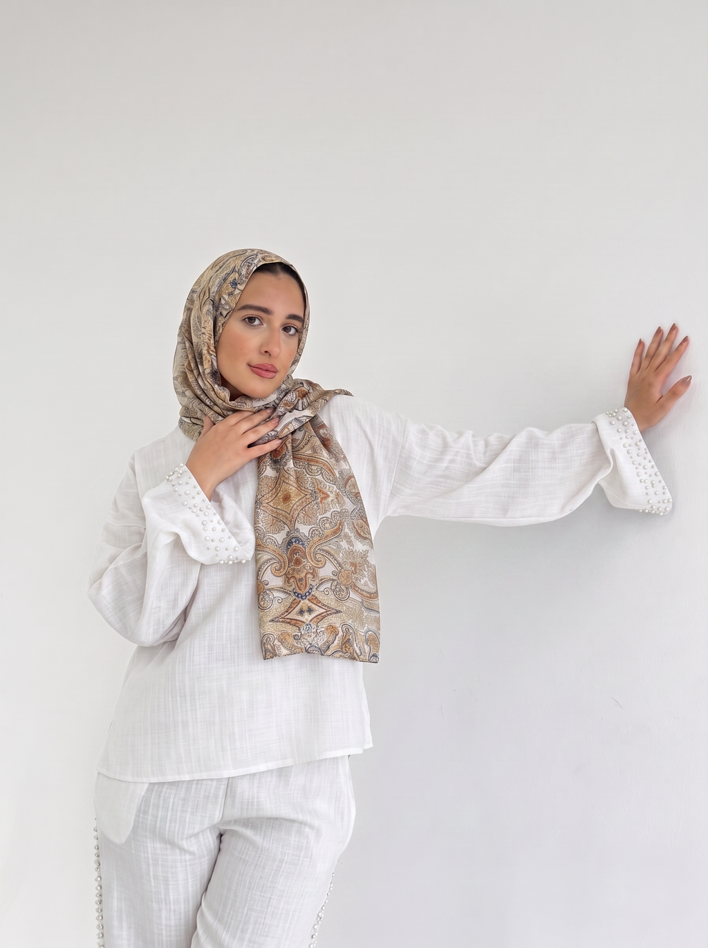 Modal Golden treasure scarf