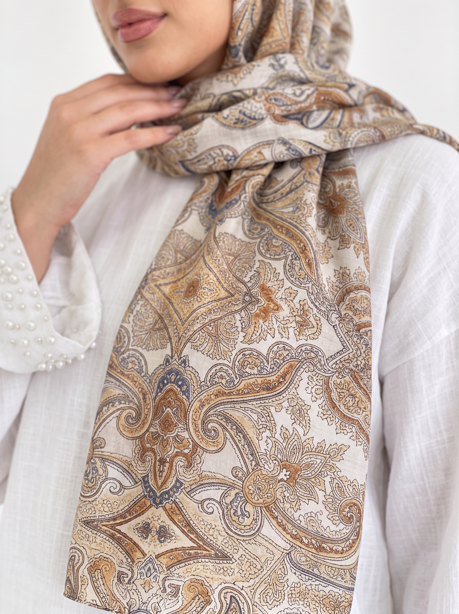 Modal Golden treasure scarf