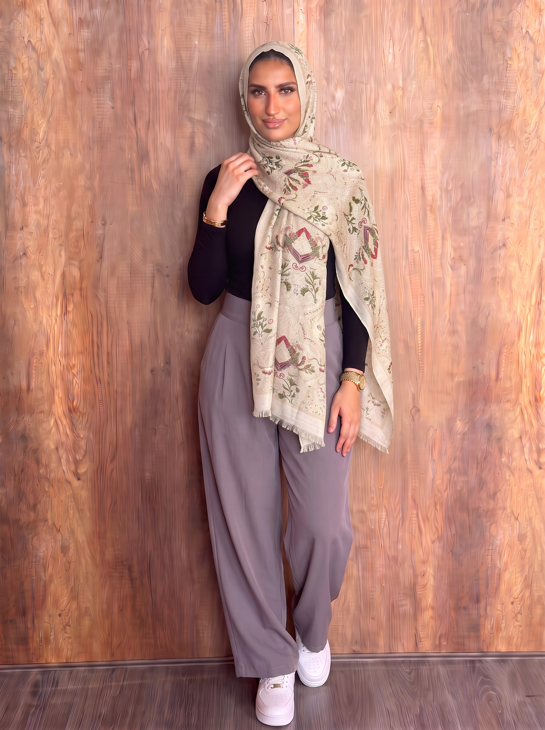 Chiffon infinity Scarf