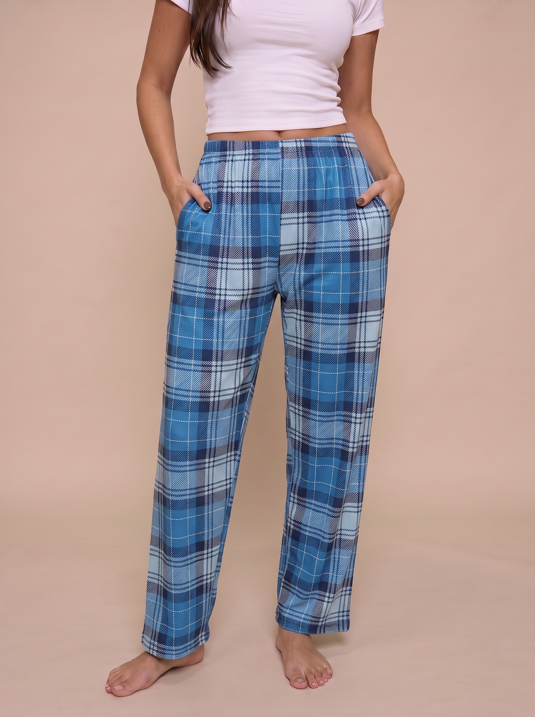 Blue shades careaux pants