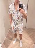 Bugs bunny buttoned set