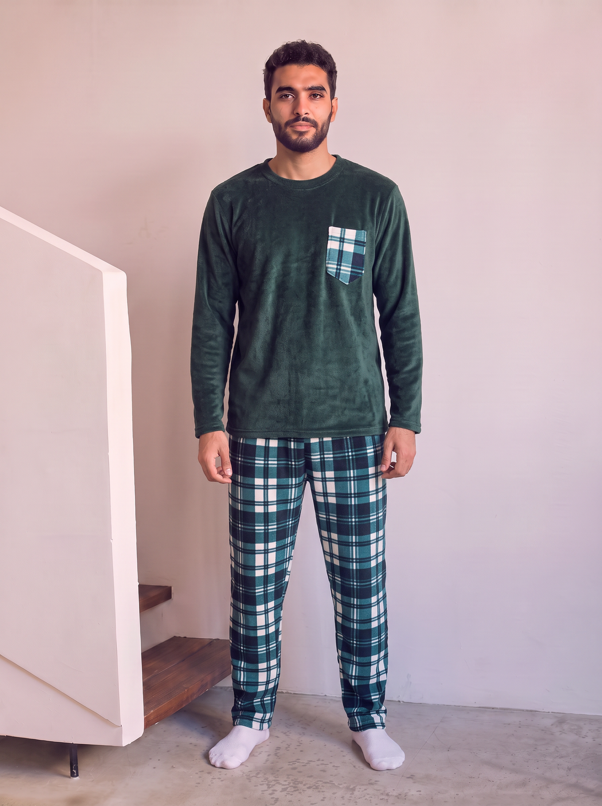 Olive careaux crewneck set